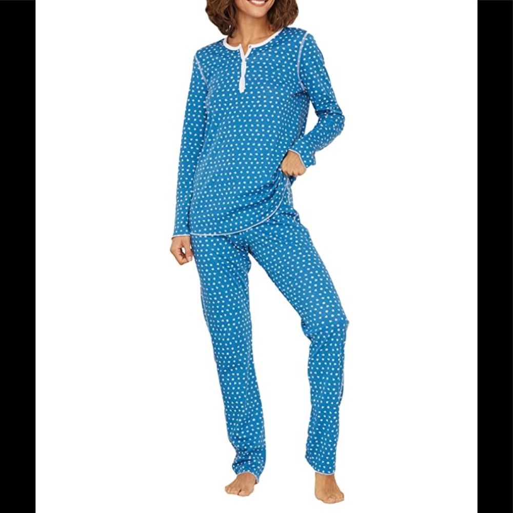 Roller Rabbit Blue Starry Night Pajamas Small
